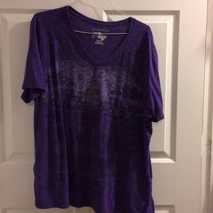 Just my size t shirt purple 3x